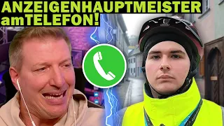 TELEFONAT mit DEM ANZEIGENHAUPTMEISTER👮‍♂️🚨