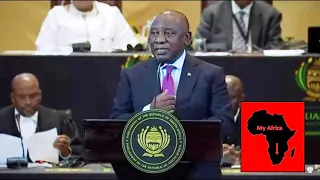 Ramaphosa Hitting Back At EFF in Their Absence in Parliament SONA 23