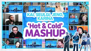 KAI, SEULGI, JENO, KARINA "Hot & Cold (온도차)" Stage reaction MASHUP 해외반응 모음