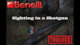 Sighting in the NEW BENELLI M2 | Pinhoti Shotguns | Quickly adjusting Point of Impact using FASTFIRE