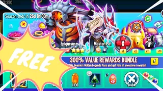 How To Get Season 4's Legends Pass And Battle Pass For FREE! | Monster Legends