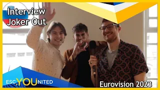 Eurovision 2023 | ESCUnited Interview with Joker Out (Slovenia)