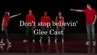 Don't Stop Believin' / Glee Cast 和訳