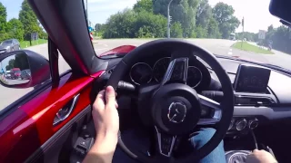 2016 Mazda MX5 160 HP City Drive POV ✔