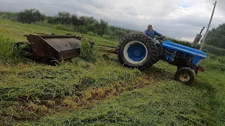 Rotary Scything Sweet Corn