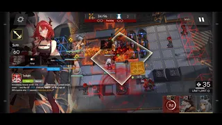 Arknights H7-4 feat. Surtr, Saria, Warfarin, Ifrit