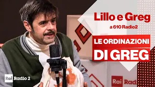 Le ordinazioni di Greg a 610