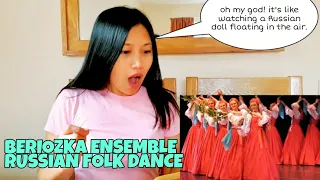 RUSSIAN DANCE BERYOZKA (BIRCH TREE)| REACTION!  ENSEMBLE FOLKLORIQUE RUSSE #russiandance