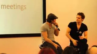 Mi pregunta a Ian Somerhalder y Paul Wesley en la BloodyNightCon3