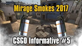 Mirage Smoke Guide 2017 - CSGO Informative #5 By ItsCyberWolf