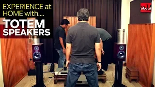 Experience at HOME with TOTEM SPEAKERS