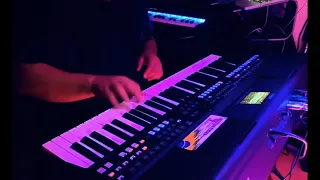 Scratching on Yamaha PSR-SX600 arranger keyboard [Still D.R.E.]👊🏼😎