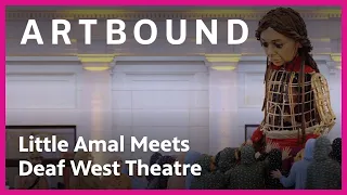 Giant Child Refugee Puppet Little Amal Learns ASL to Find Home | Artbound | PBS SoCal