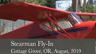 Stearman Fly-In at the Cottage Grove Airport - 2019