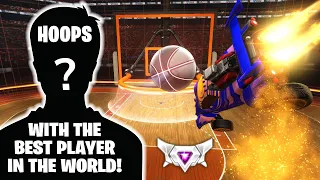 PLAYING HOOPS WITH THE BEST PLAYER IN THE WORLD | SO MANY INSANE PLAYS! | ROAD TO SUPERSONIC LEGEND