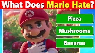 The Super Mario Bros. Movie Quiz (2023)