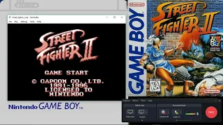 Street fighter II GB speedrun in 01:48:55 ( 100% all fighters ) WR