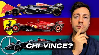 Heated comparison between Red Bull Ferrari and Mercedes