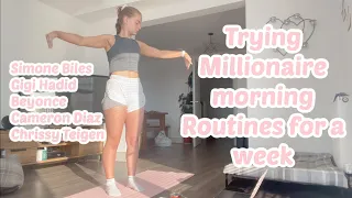 Trying Millionaire morning routines for a week!