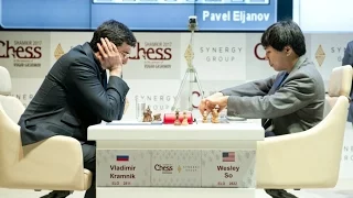 Wesley So Beats Kramnik by Using The Classical Catalan Round 5 Shamkir Chess 2017