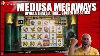 MEDUSA MEGAWAYS HUGE HIT | MISSCLICK LUCK??!!