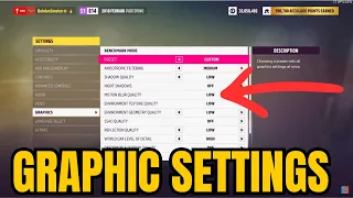 How to Change Graphics Settings in Forza Horizon 5? #fh5