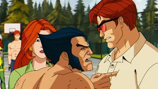 Gene Flirts with Wolverine and Wants to Leave Cyclops Logan and Scott Beef Scene X-Men '97 2024