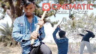 How to Shoot Cinematic Lathi Fight scene and editing Action Scene in KineMaster and Mobile📱