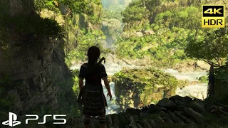 [PS5] Shadow of the Tomb Raider | Cave exploration | STUNNING HDR Graphics [4k 60FPS]