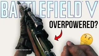 NEARLY OVERPOWERED! M28 Tromboncino (New Medic Sniper) Battlefield 5