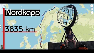 By bike to the northernmost point of Europe 🇩🇪🇩🇰🇸🇪🇳🇴 | Nordkapp Full Movie | Pade Motion Vlog