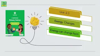 Unit 2.3 Energy Changes | Cambridge primary Grade4| second edition