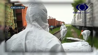 Soldados russos são repatriados em sacos em "Trem da Morte"