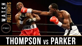 Thompson vs Parker FULL FIGHT: February 16, 1016 - PBC on FS1