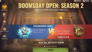 Doomsday Finals Upper Bracket 1: 739 FKG v 763 LAM - 03.24.2024