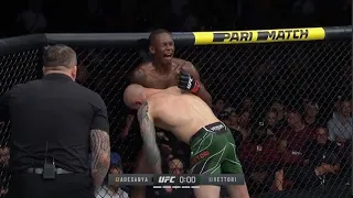 Israel Adesanya Trolling Marvin Vettori