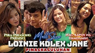 LoiNie, KDLex & Jane Oineza DINUMOG sa kanilang MALL SHOW | Loisa Andalio, Ronnie Alonte, KD Estrada