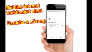 Mobiles Internet funktioniert nicht - Mobile Daten geht nicht - Kein mobiles Internet - Keine Daten