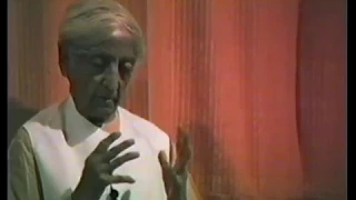 J. Krishnamurti - Rajghat 1984 - Public Talk 2 - A religious mind has great sense of beauty