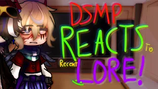 ||Dsmp Reacts To Recent Lore||Angst