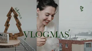 ROZSVÍCENÍ STROMEČKU, výzdoba bytu, natáčení vánoční reklamy l VLOGMAS 2023