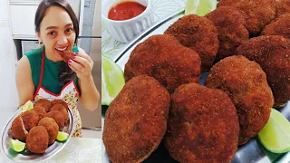 BOLINHO DE CARNE DE BOTECO RECEITA MUITO FÁCIL DE FAZER, FICA PERFEITO