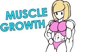 Female Muscle Growth Animation WIP :D