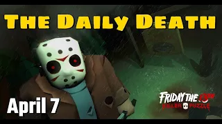 Friday the 13th Killer Puzzle! The Daily Death April 7 2021! Caveman Jason With Ruler