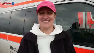 Буковинські волонтери доправили до Бучі автомобіль швидкої допомоги та гуманітарний вантаж