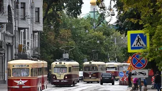 Парад трамваев и ретро машин 2023г.