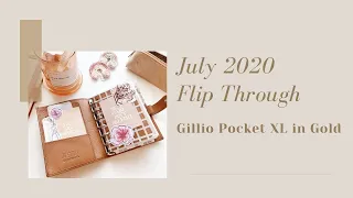 July 2020 Flip Through - Gillio Pocket XL in Gold