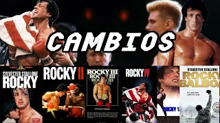 Los Cambios De Doblaje En La Voz De Rocky Balboa (ESPAÑOL LATINO)