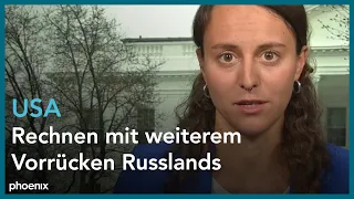 Russland-Ukraine-Konflikt: Nina Niebergall zu US-Sanktionen am 22.02.22