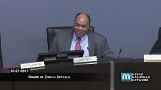 03/21/19 Zoning Appeals Board